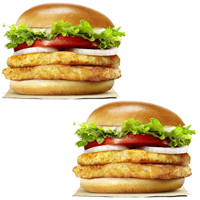 "Double Crispy Veg, Double Crispy Veg (Burger King) - Click here to View more details about this Product